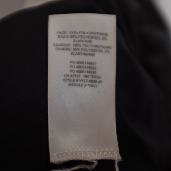 Wilfred Free Daria Pleather Latex Tights Medium - Picture 6 of 8